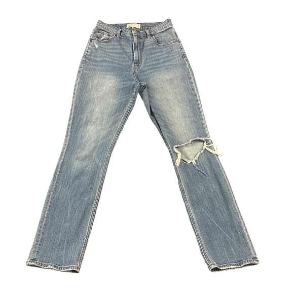 Abercrombie & Fitch Denim - Abercrombie & Fitch The ‘90s Slim Straight Ultra High Rise